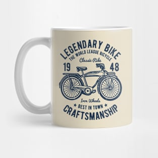 Vintage Bicycle League Design Mug